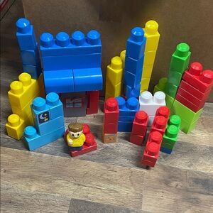 Mega Blocks building blocks 60pc